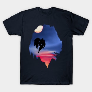 Mothman by Moonlight T-Shirt